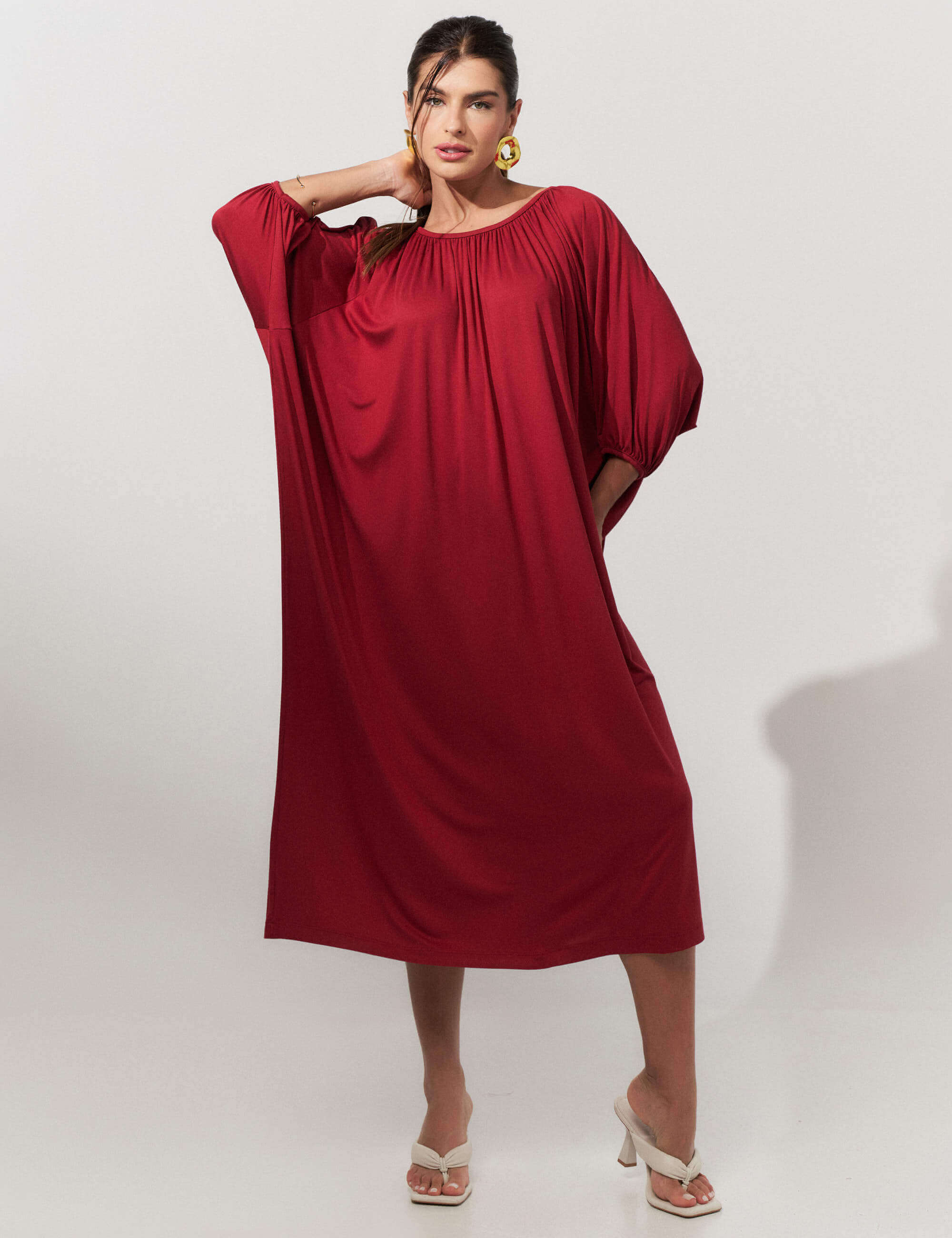Vestido Samantha Vermelho Hip Hop