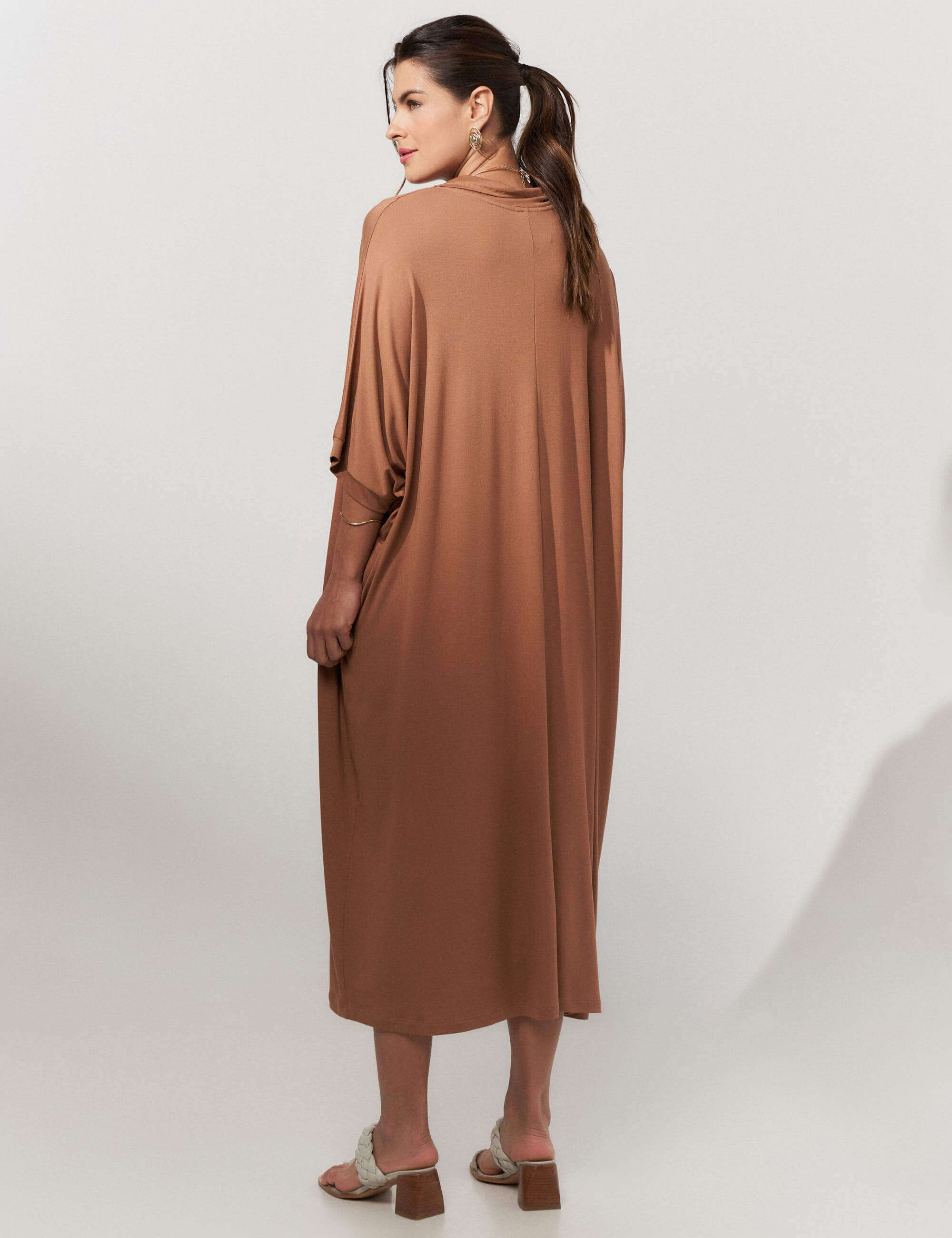 Vestido Samira Caramelo Nougat