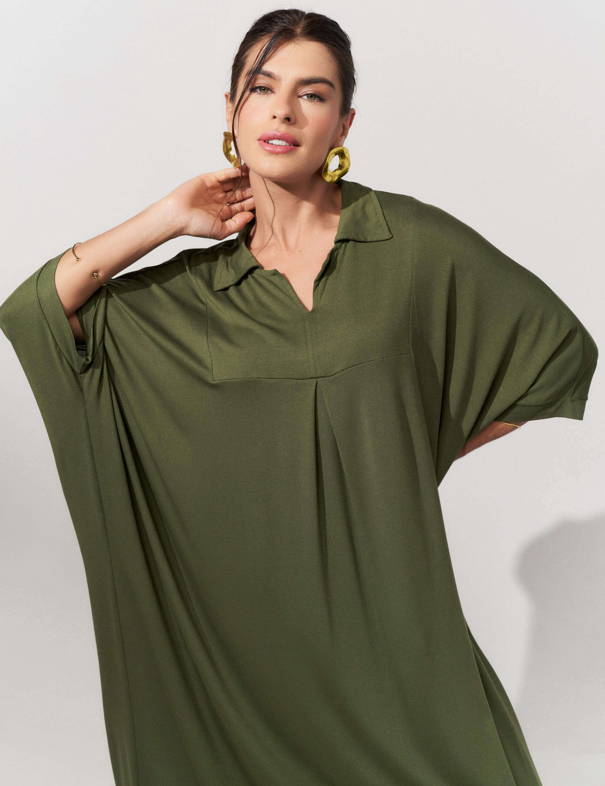 Vestido Samira Verde Country