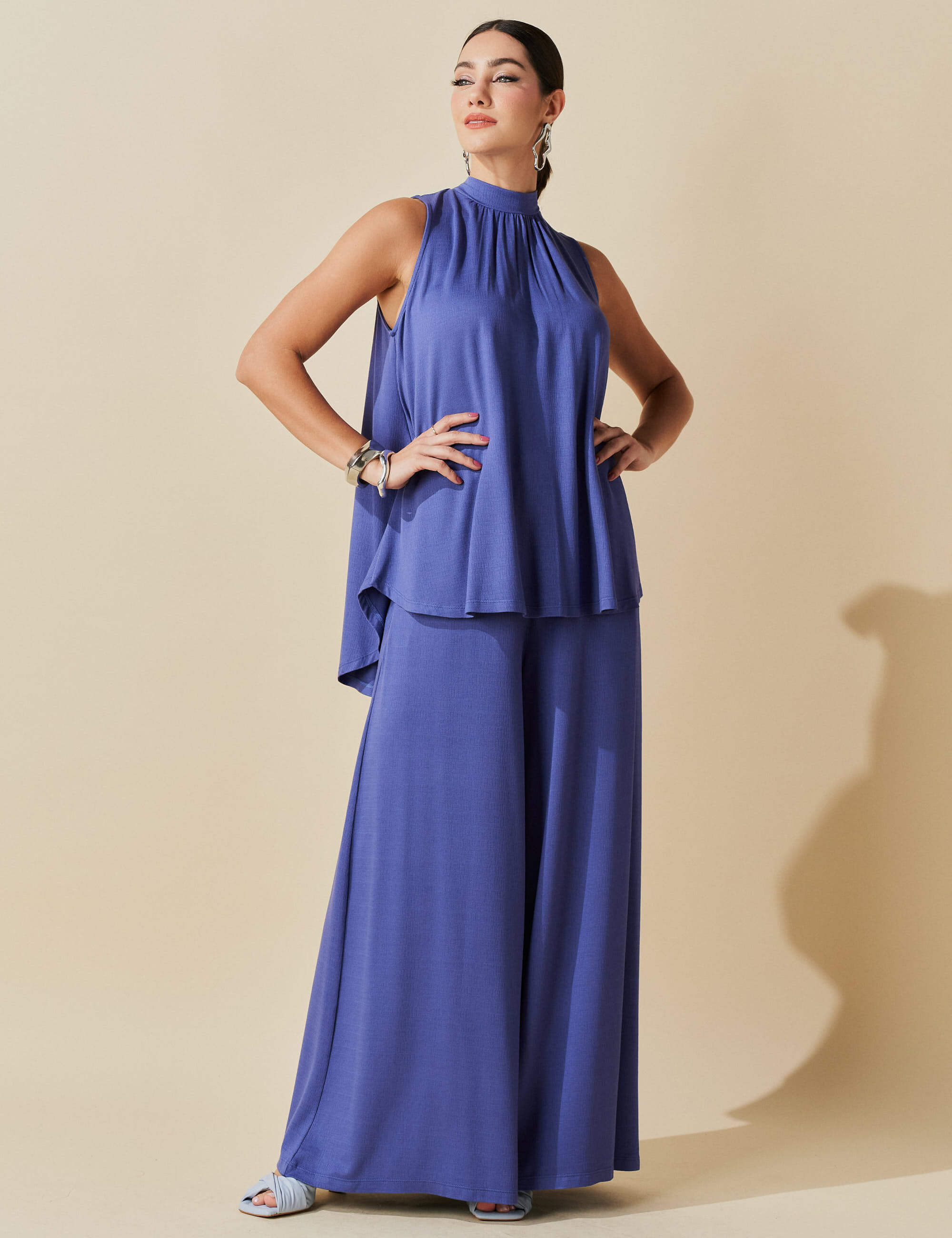 Conjunto Vicenza Teodora Azul Conexão