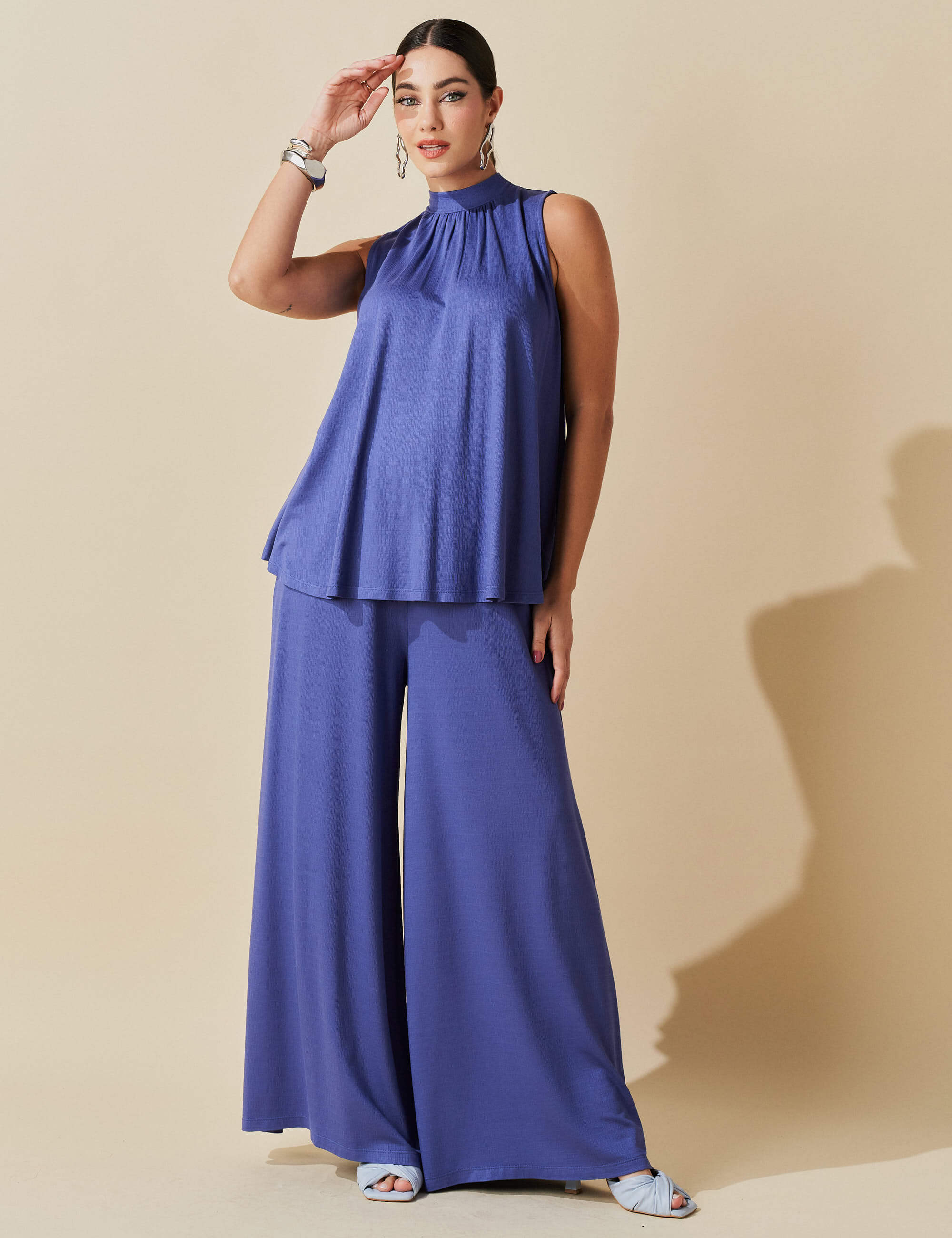 Conjunto Vicenza Teodora Azul Conexão