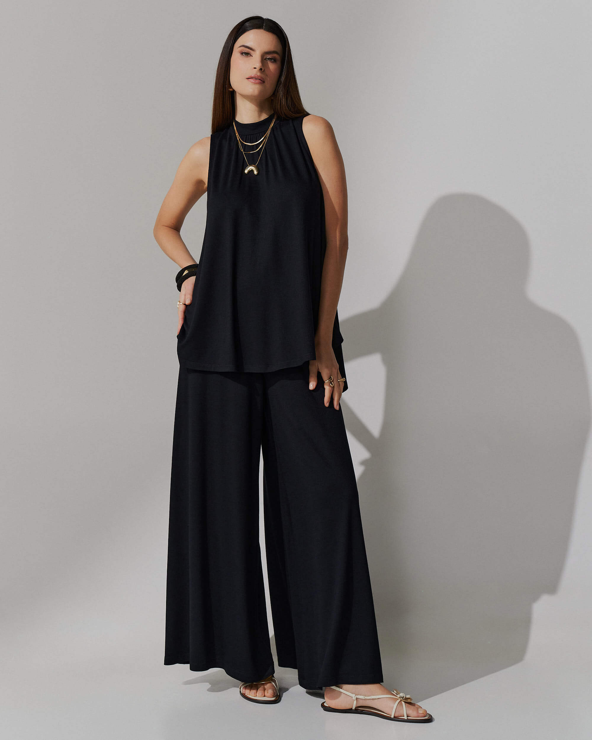 Conjunto Vicenza Teodora Preto
