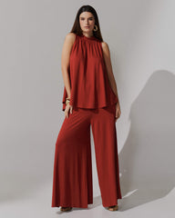 Conjunto Vicenza Teodora Marrom Galápagos