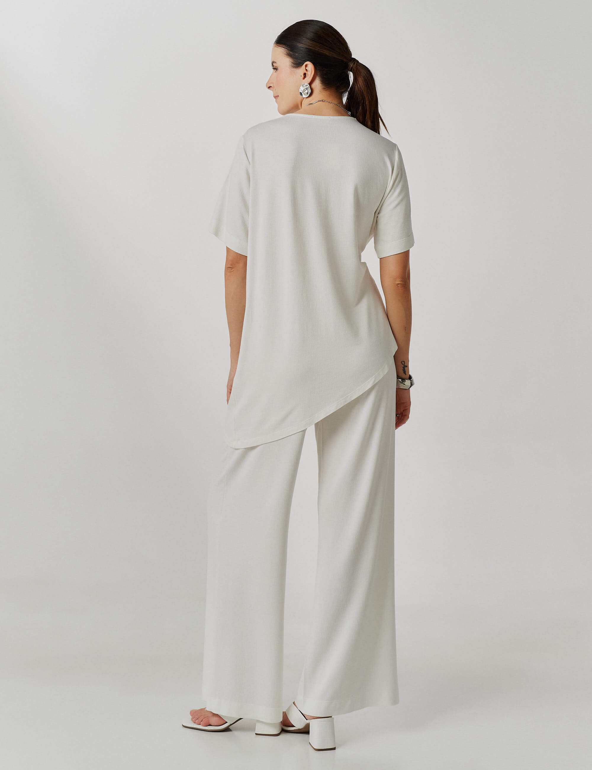 Conjunto Vicenza Tabina Off White