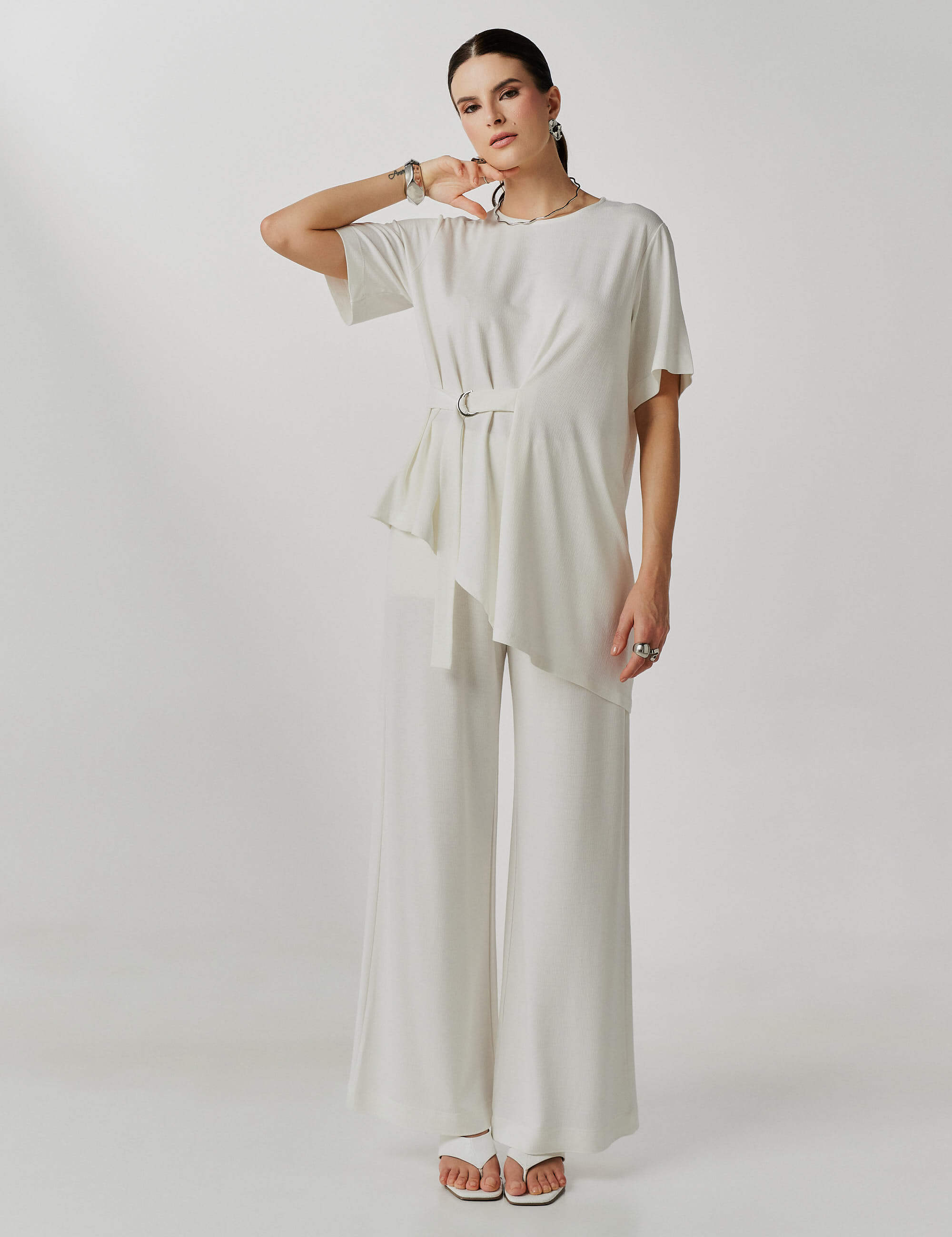 Conjunto Vicenza Tabina Off White