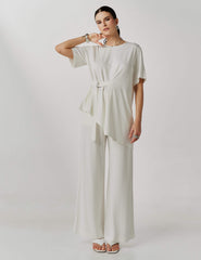Conjunto Vicenza Tabina Off White