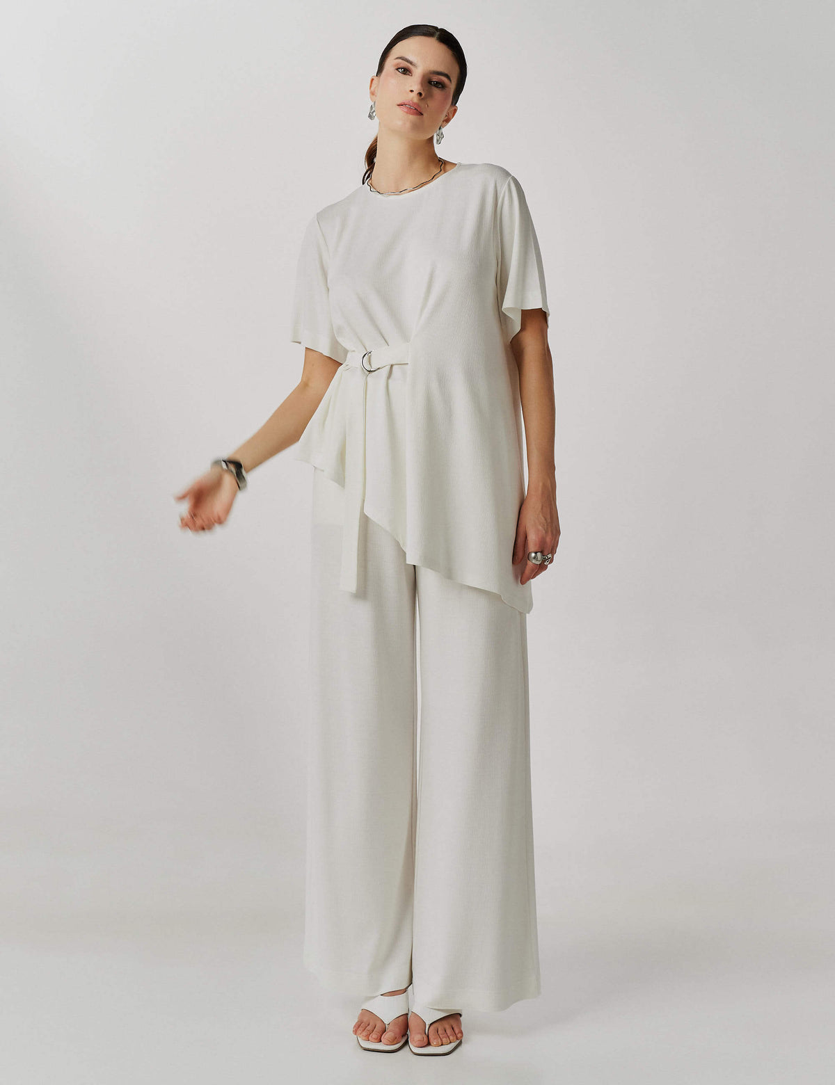 Conjunto Vicenza Tabina Off White