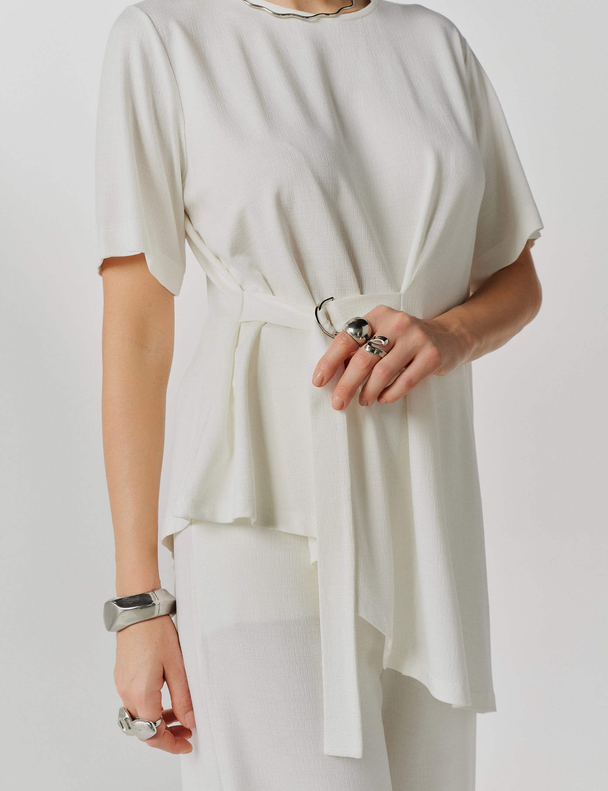 Conjunto Vicenza Tabina Off White