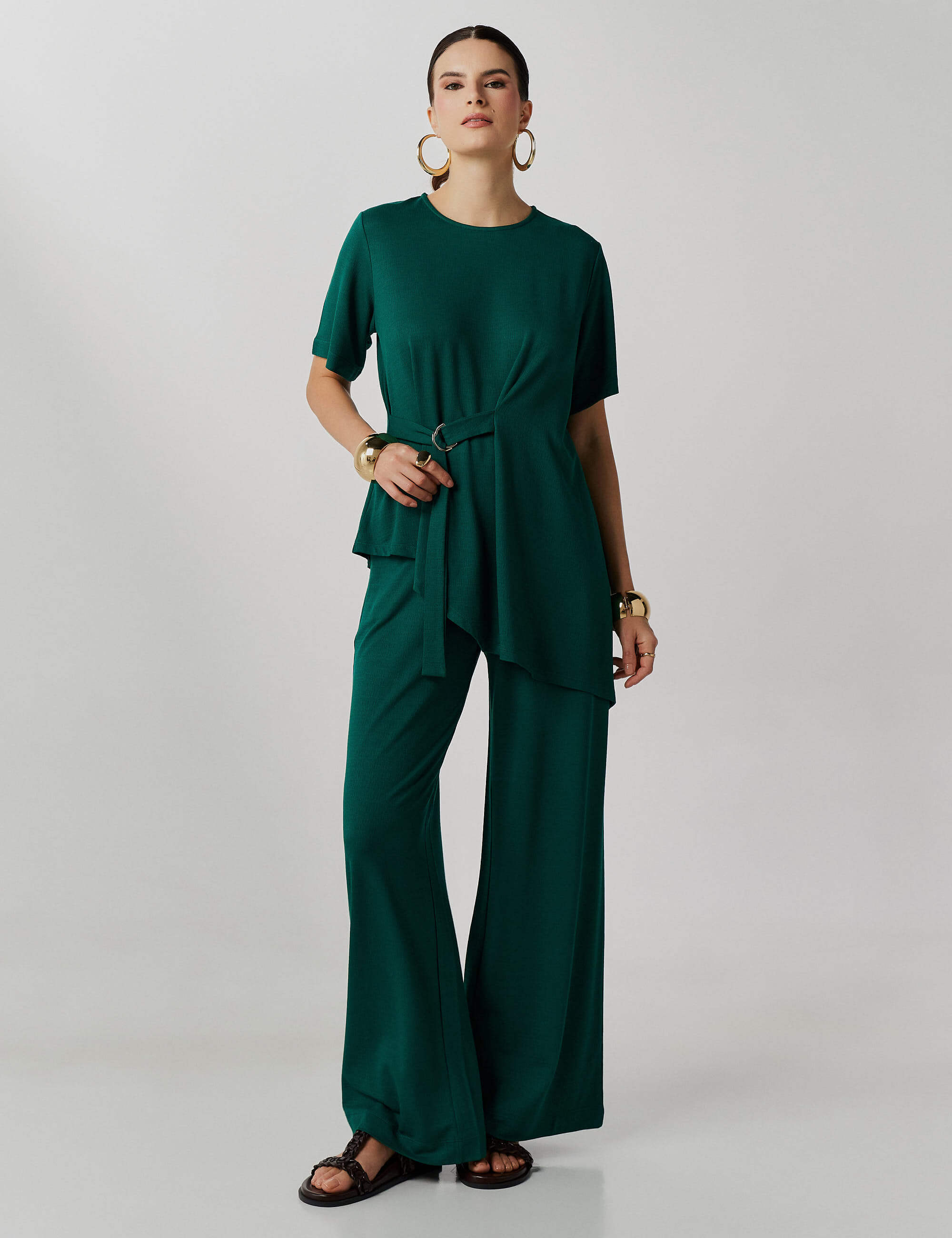 Conjunto Vicenza Tabina Verde Castanheira