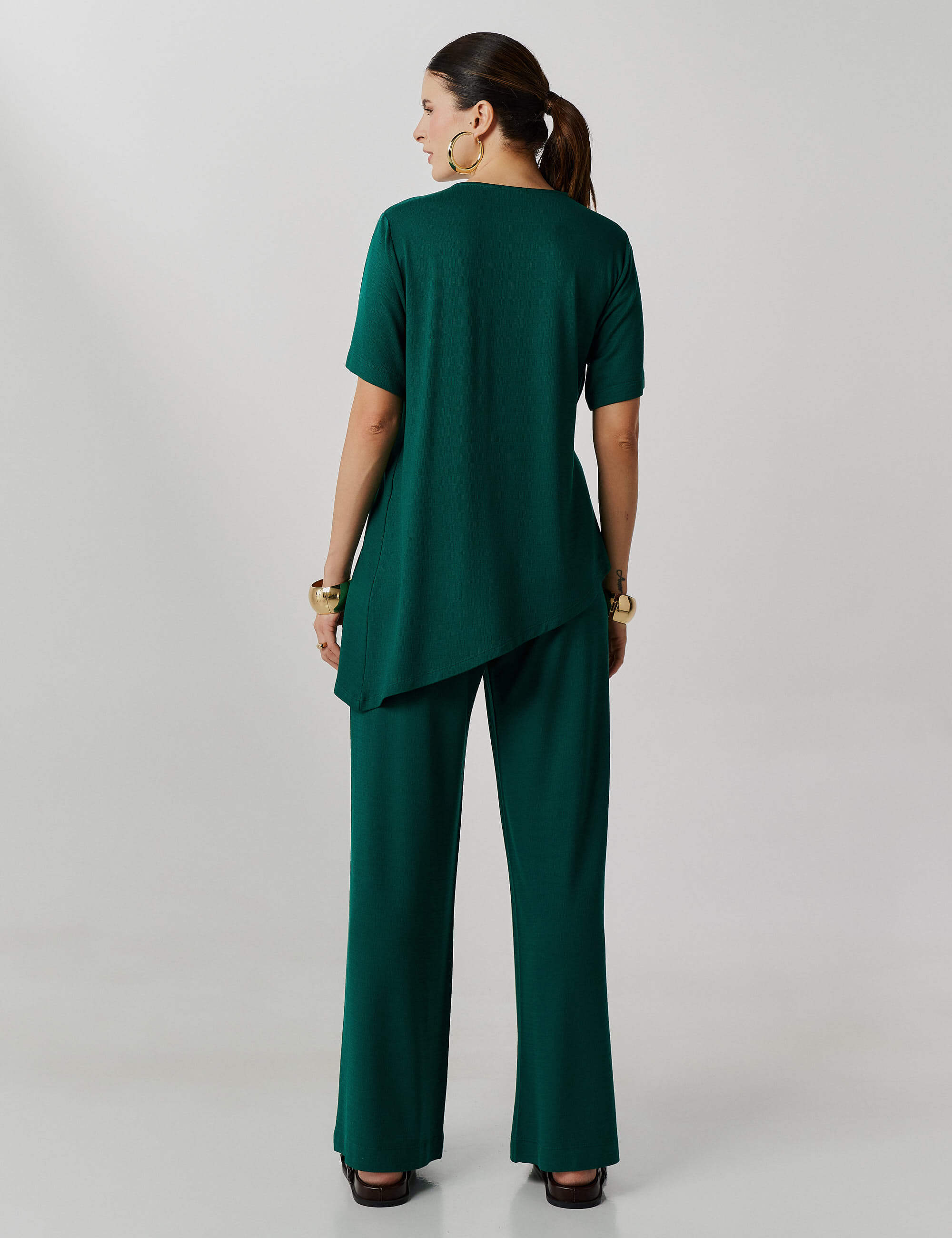 Conjunto Vicenza Tabina Verde Castanheira