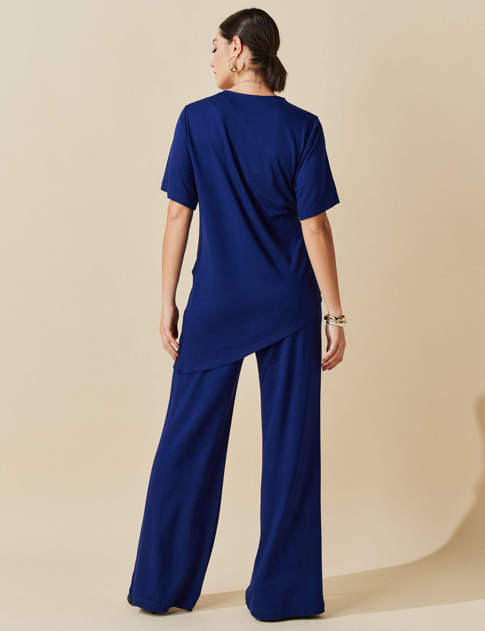 Conjunto Vicenza Tabina Azul Profundo