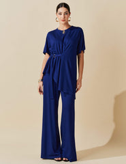 Conjunto Vicenza Tabina Azul Profundo