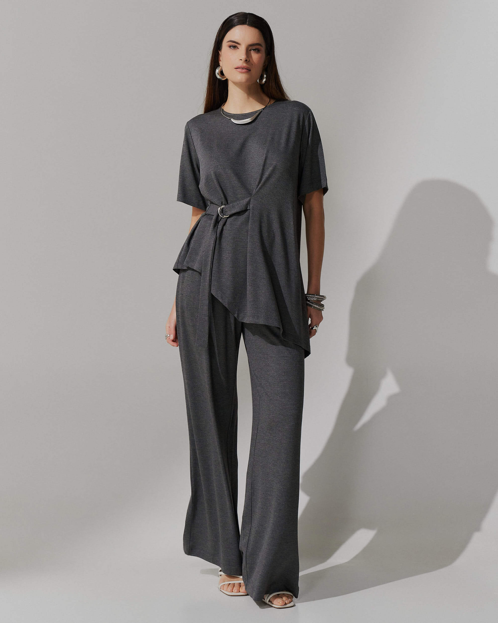 Conjunto Vicenza Tabina Mescla Escuro