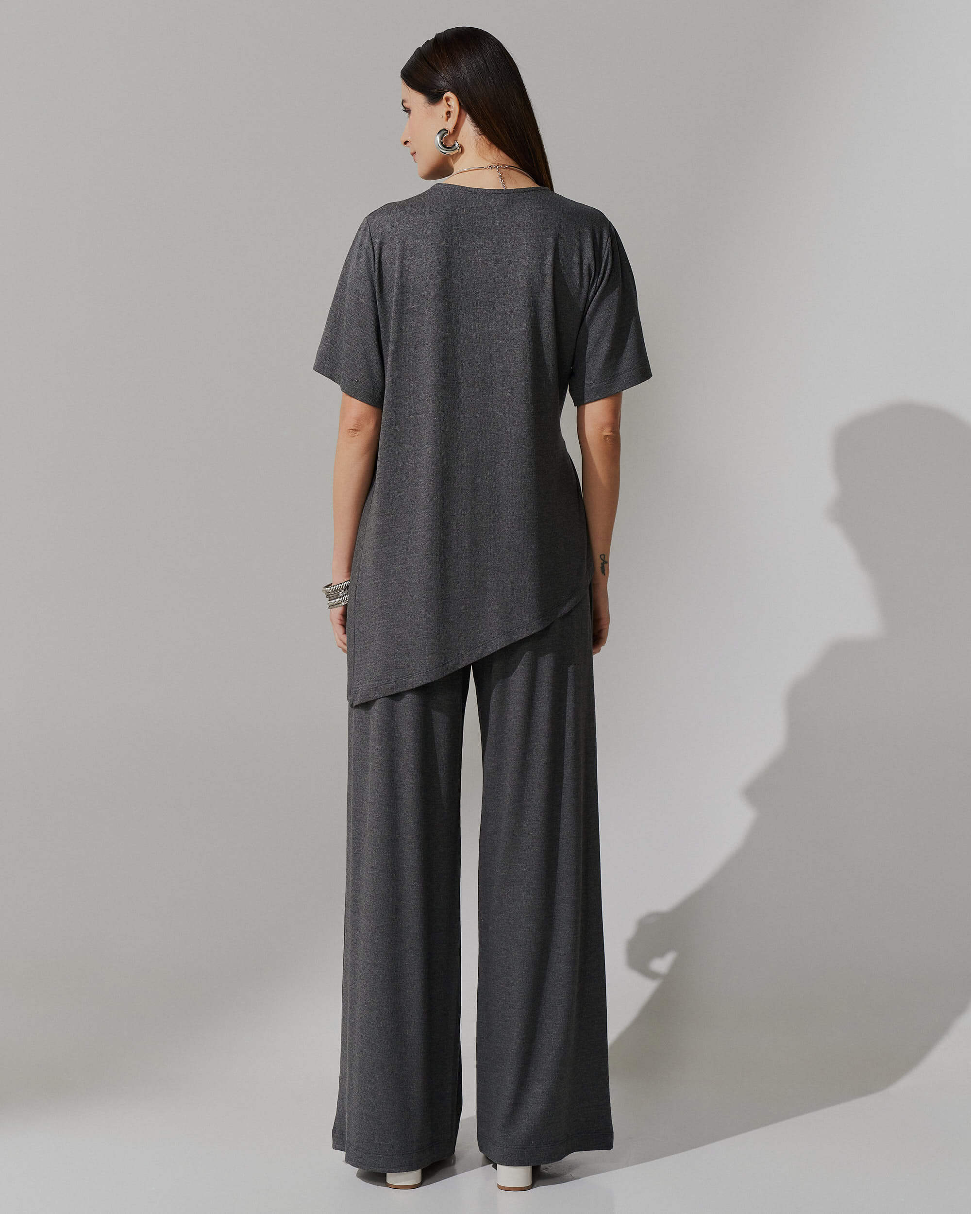 Conjunto Vicenza Tabina Mescla Escuro