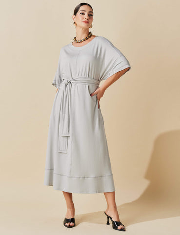 Vestido Vicenza Tamires Gelo
