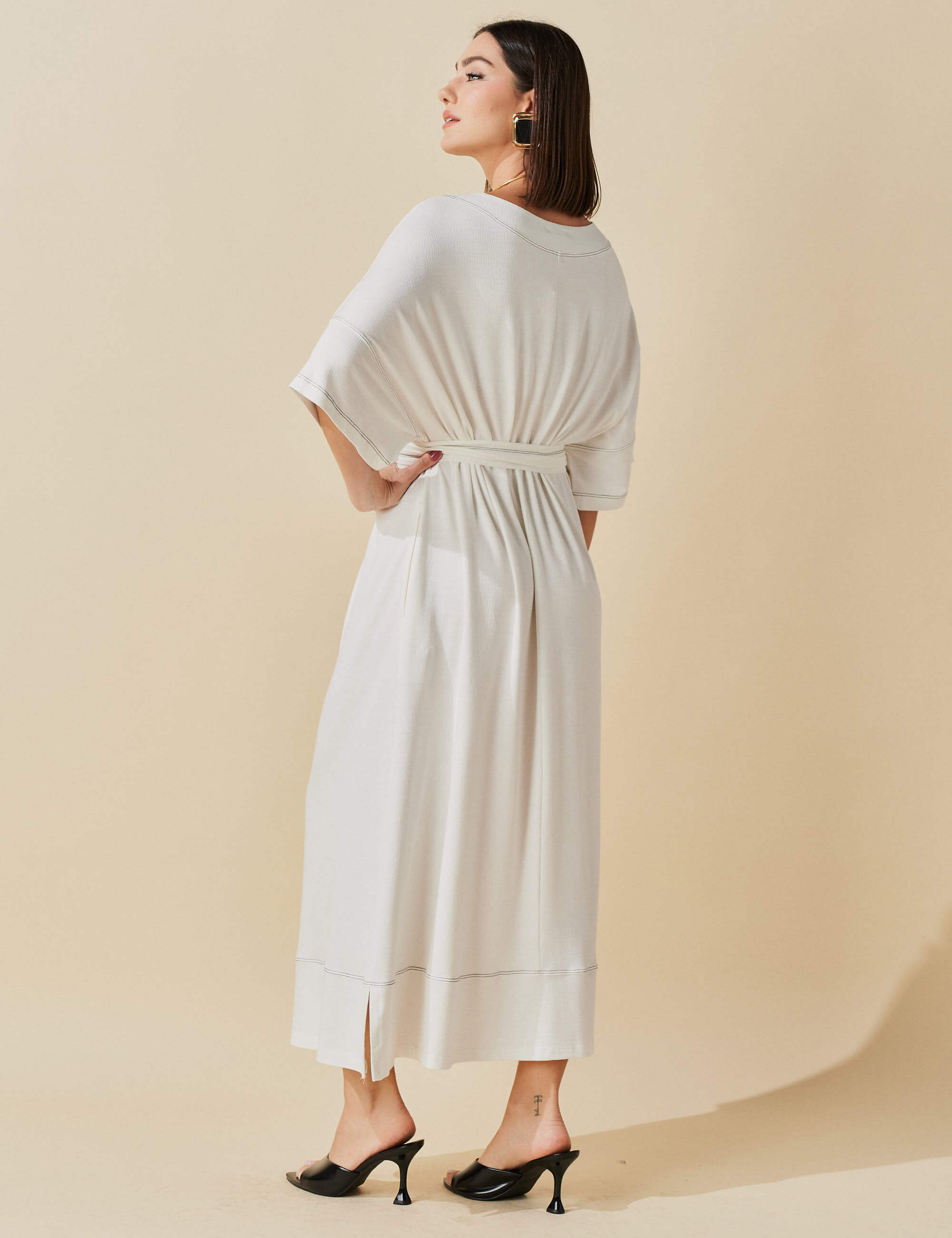 Vestido Vicenza Tamires Off White