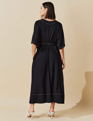 Vestido Vicenza Tamires Preto