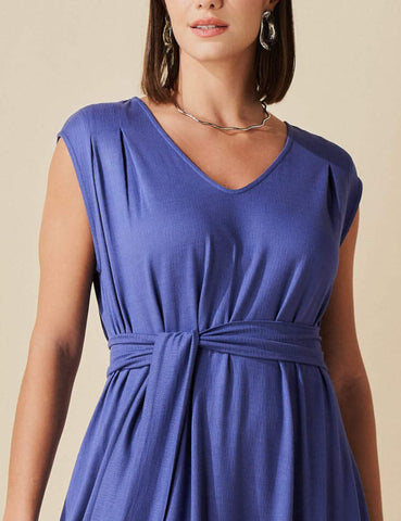 Vestido Vicenza Telma Azul Conexão