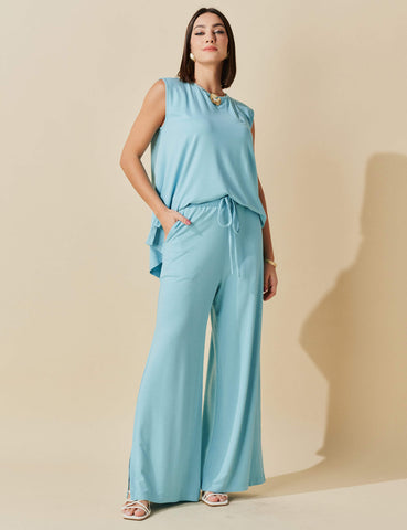 Conjunto  Vicenza Teresa Azul Diálogo