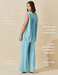 Conjunto  Vicenza Teresa Azul Diálogo