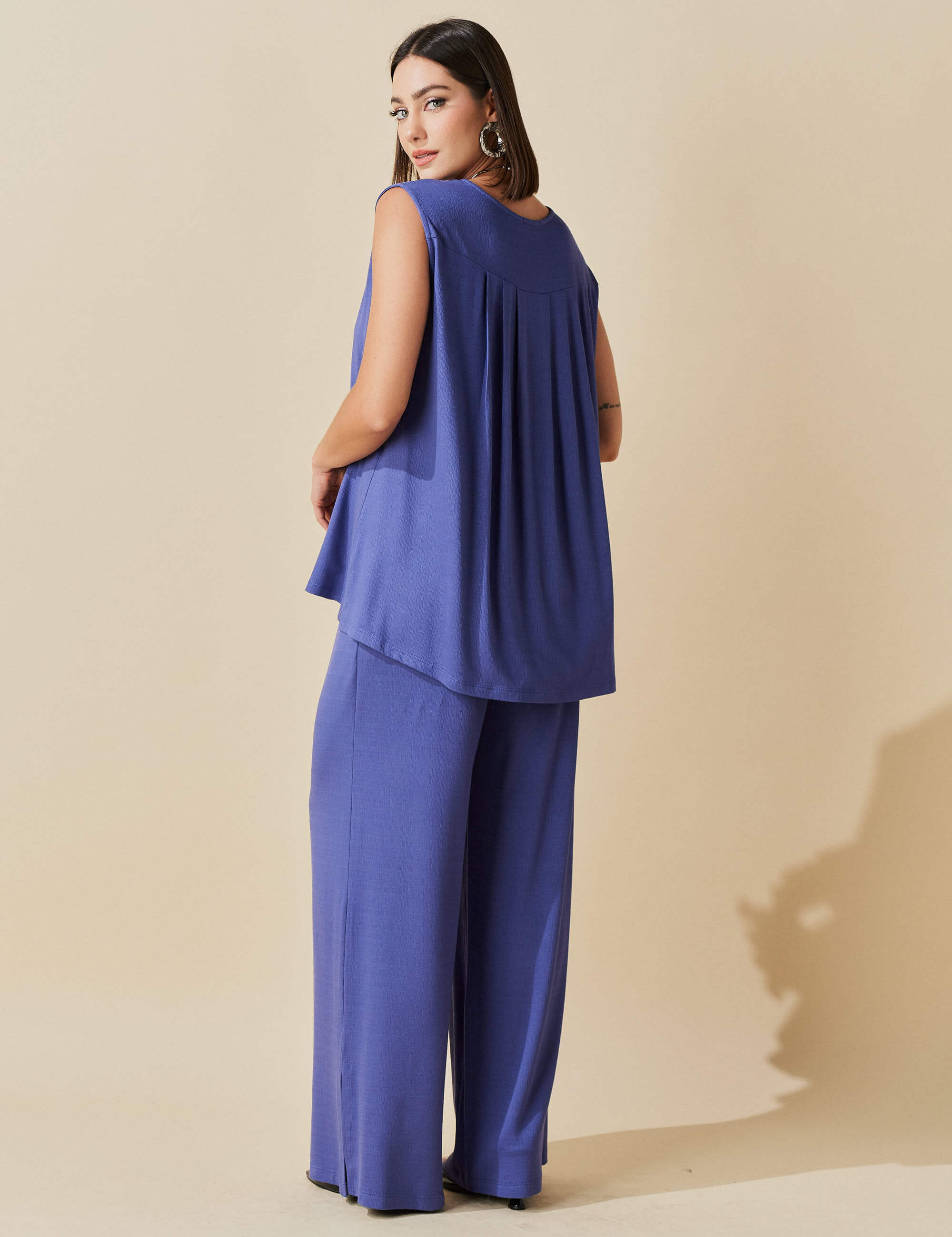 Conjunto  Vicenza Teresa Azul Conexão