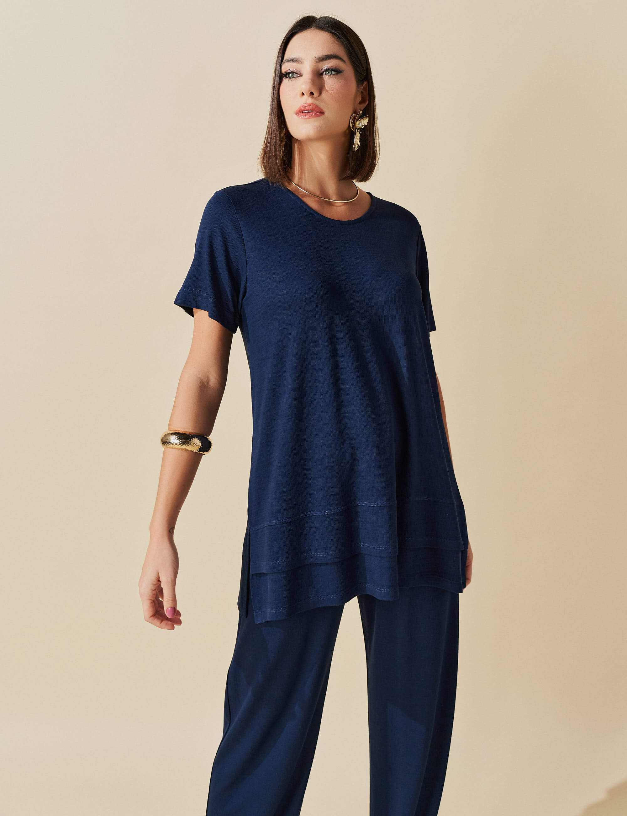 Conjunto Vicenza Tici Azul Marinho