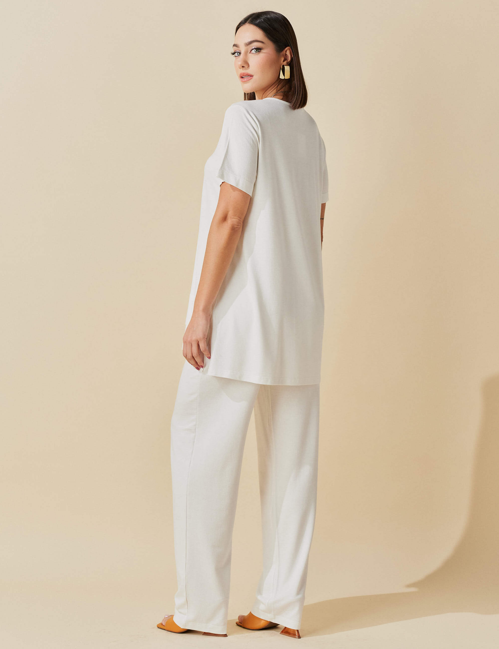 Conjunto Vicenza Tici Off White