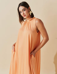 Vestido Tacita Pessego