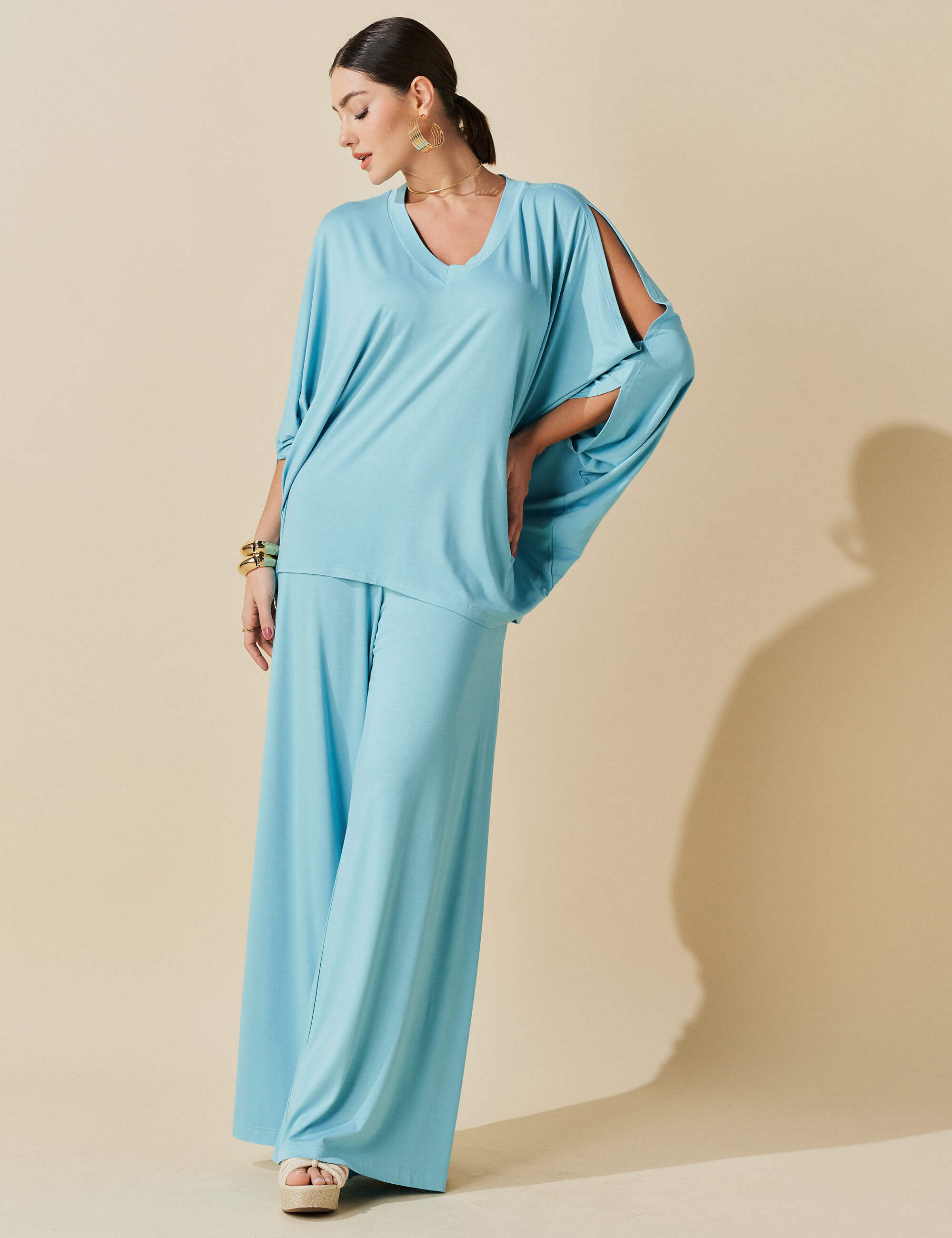 Conjunto Tabata Azul Diálogo