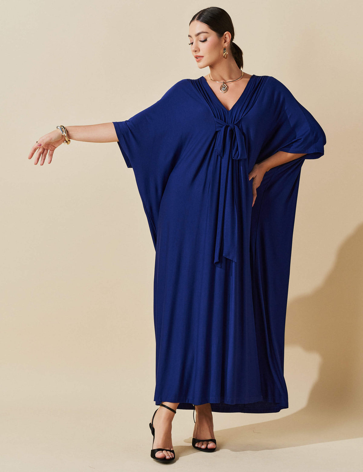 Vestido Tina Azul Profundo