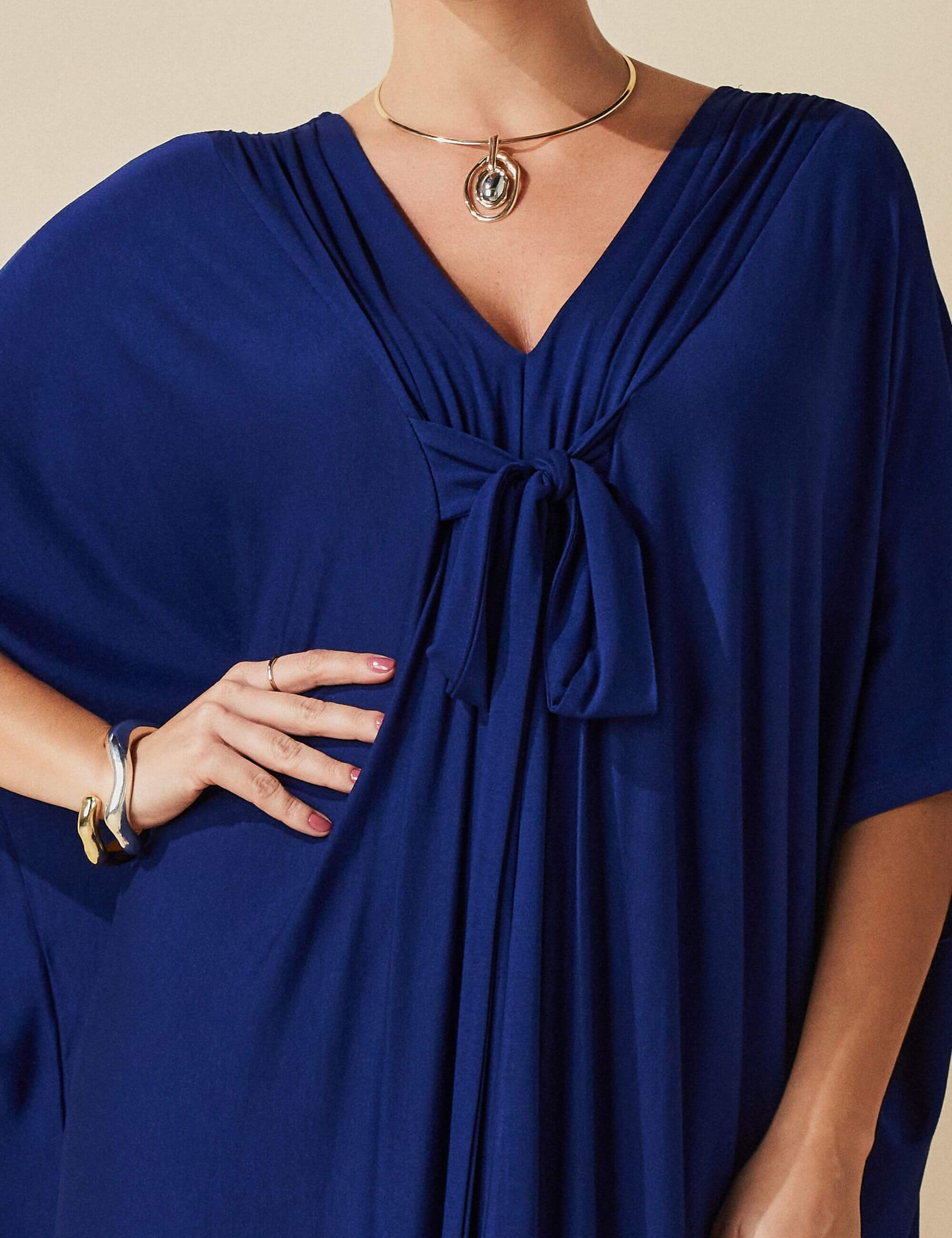 Vestido Tina Azul Profundo