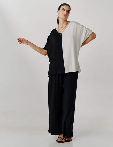 Conjunto Vicenza Valentina Preto/ Off White