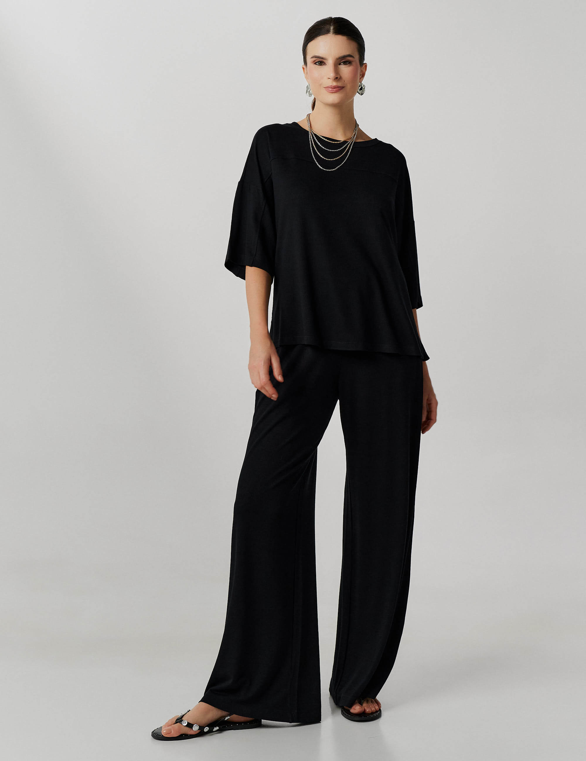 Conjunto Vicenza Vivian Preto