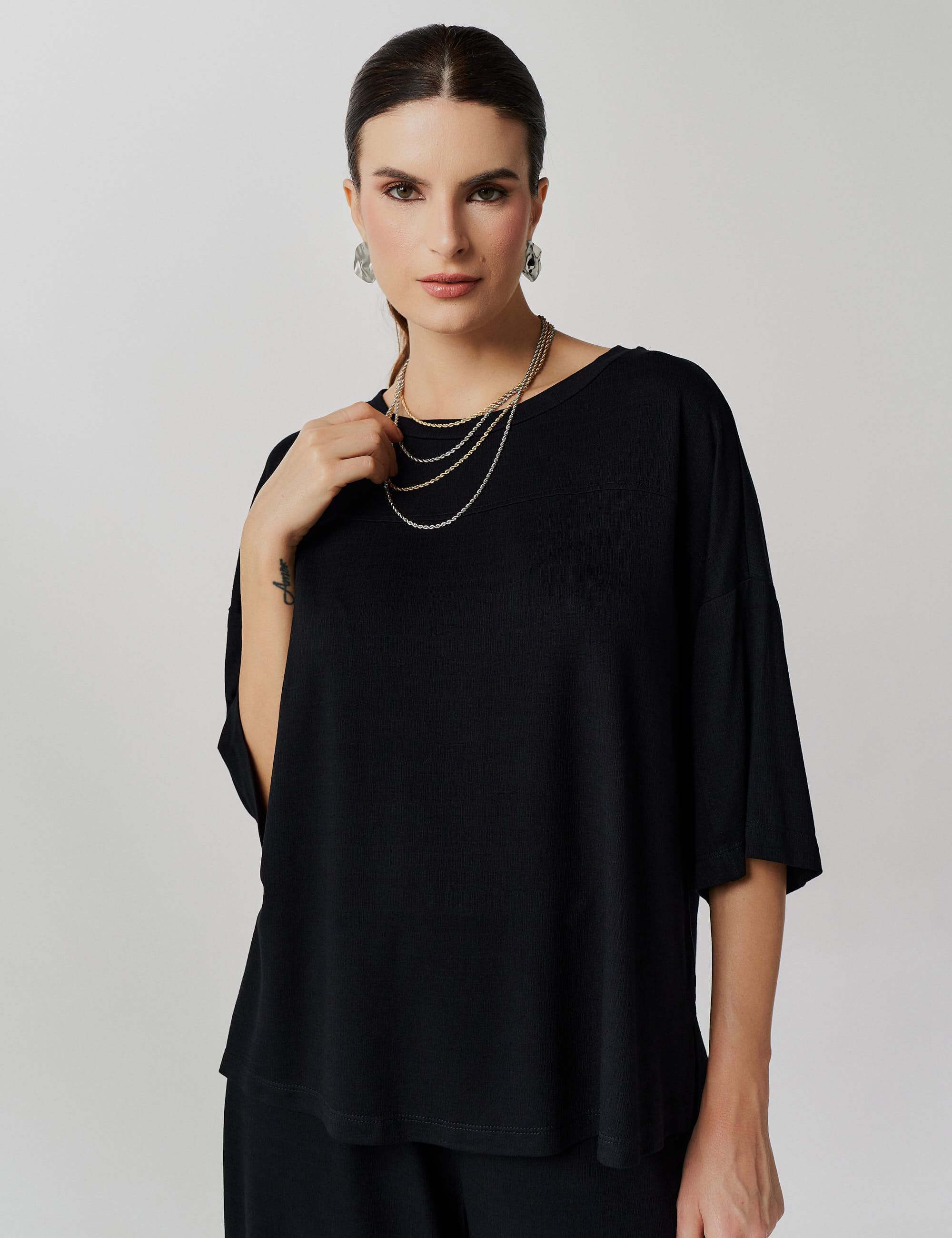 Conjunto Vicenza Vivian Preto