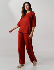 Conjunto Vicenza Vivian Marrom Galápagos