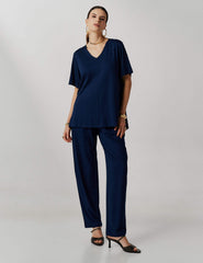 Conjunto Vicenza Vanessa Azul Marinho