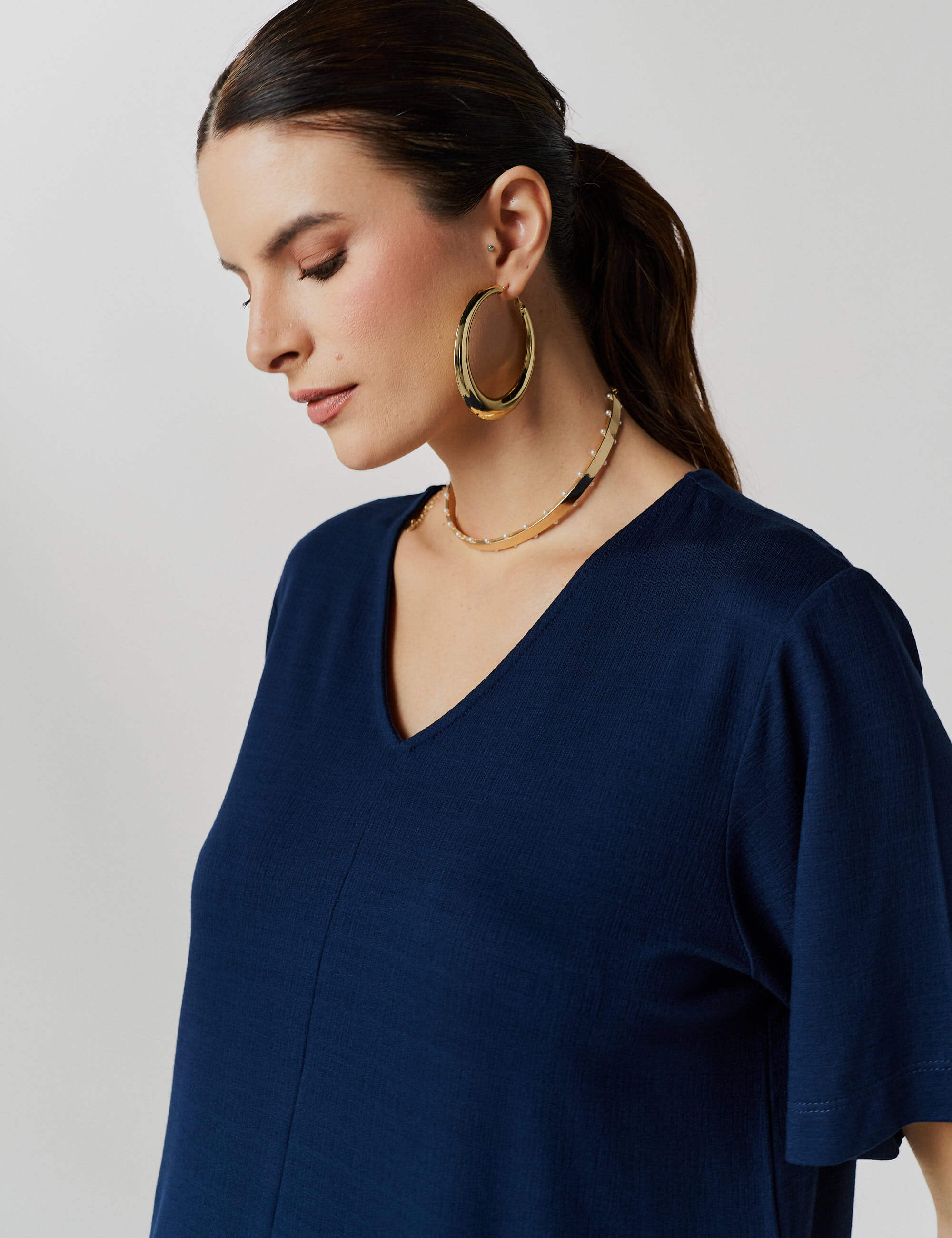 Conjunto Vicenza Vanessa Azul Marinho