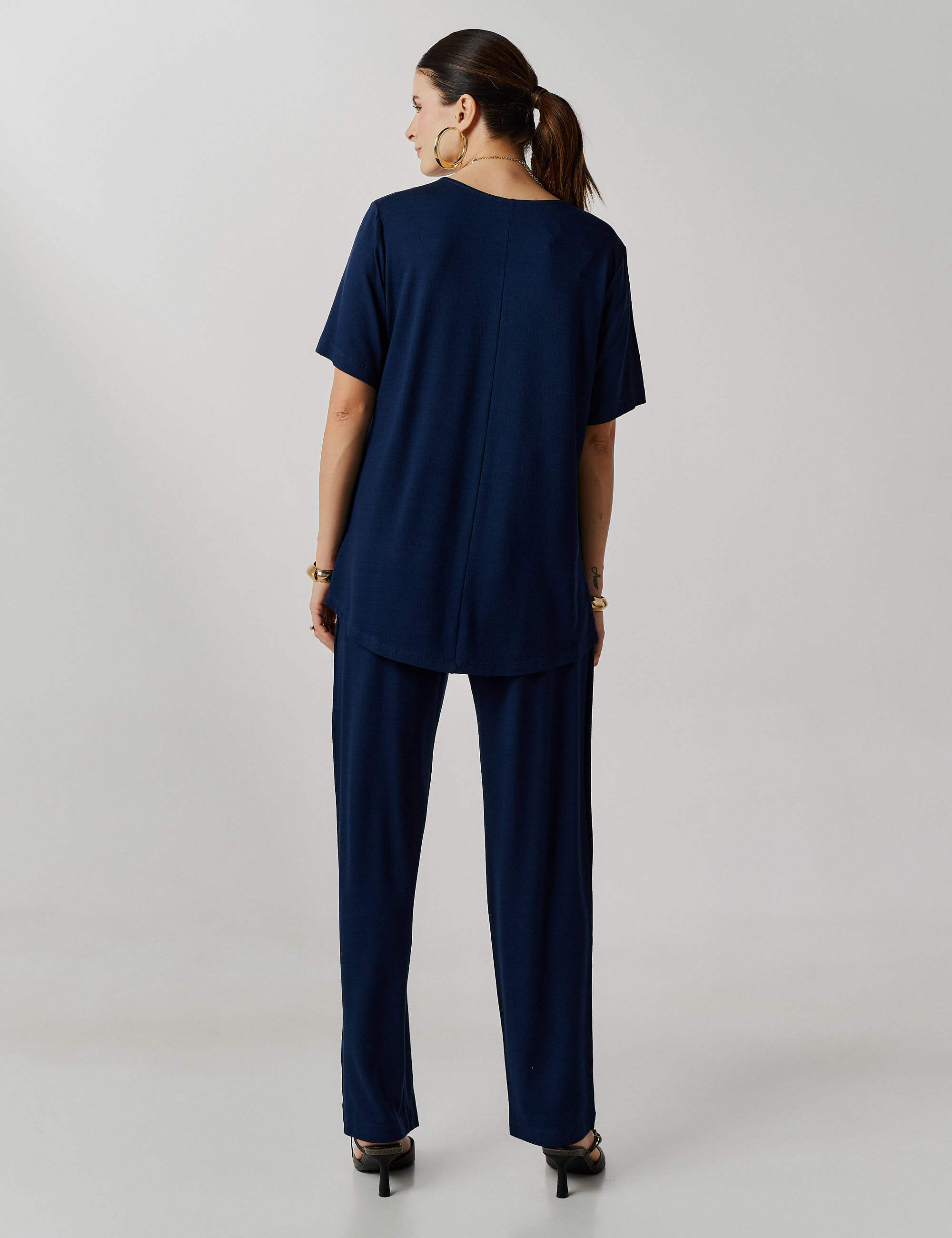 Conjunto Vicenza Vanessa Azul Marinho