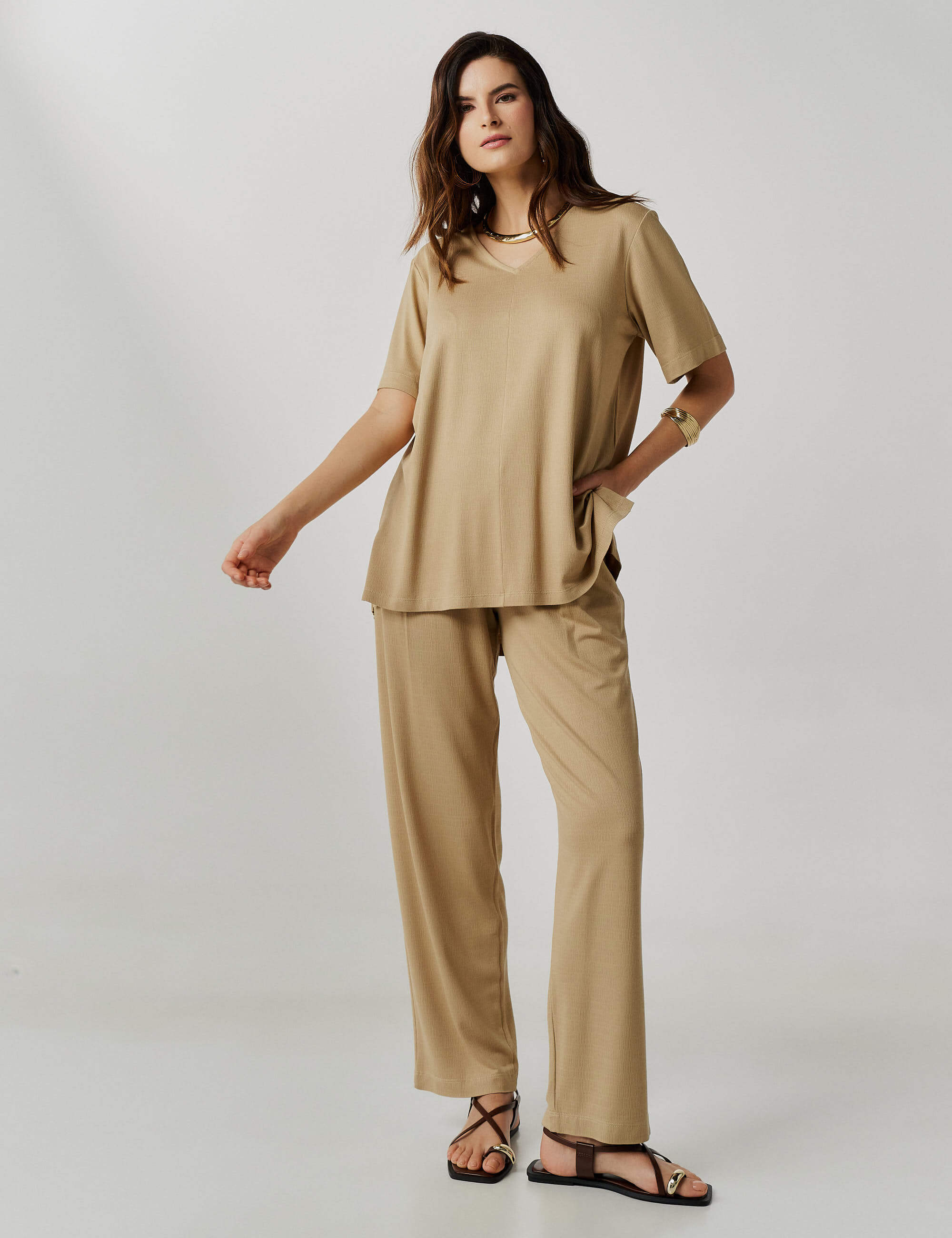 Conjunto Vicenza Vanessa Bege MPB