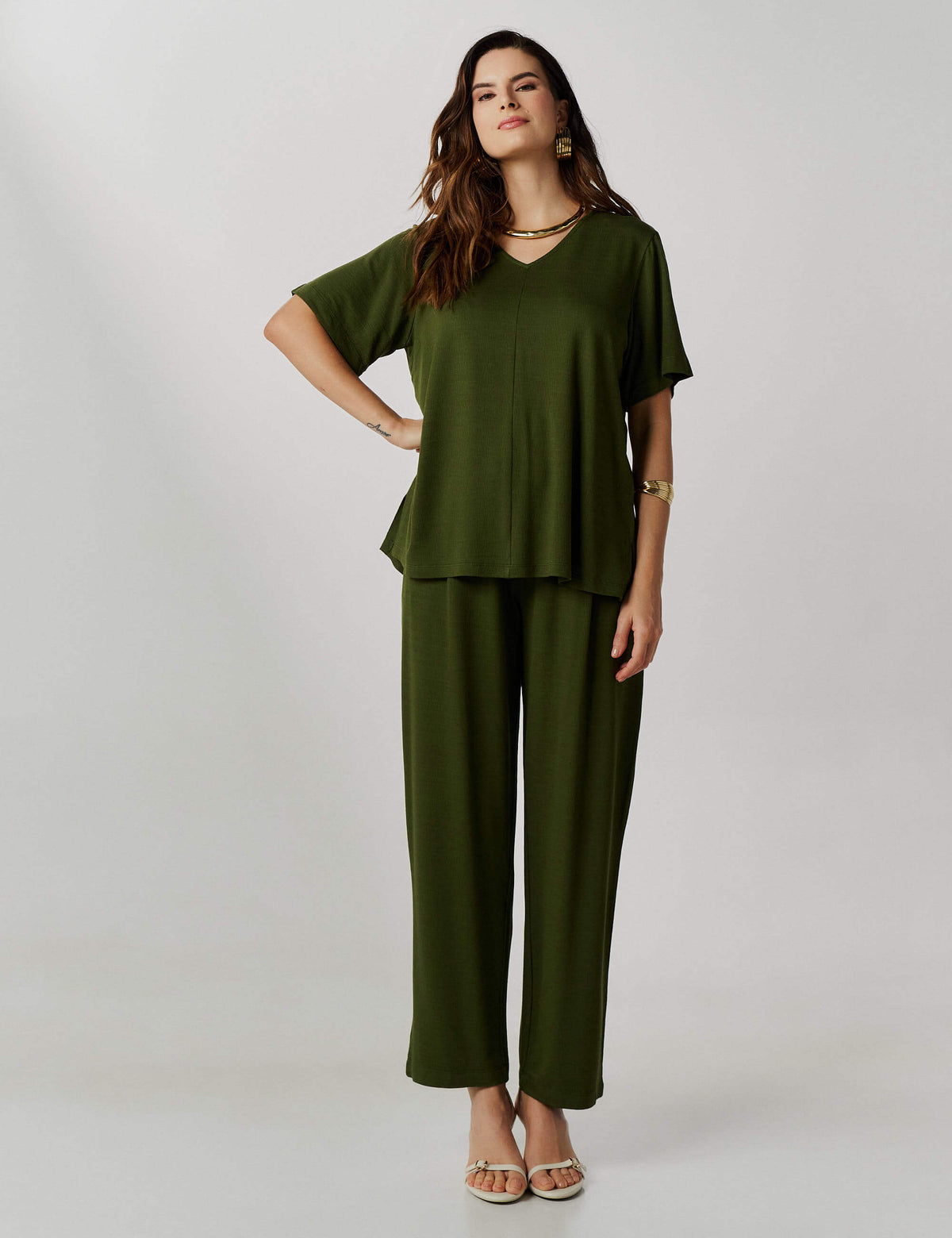 Conjunto Vicenza Vanessa Verde Country