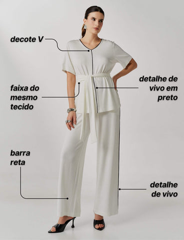 Conjunto Vicenza Viena Off White