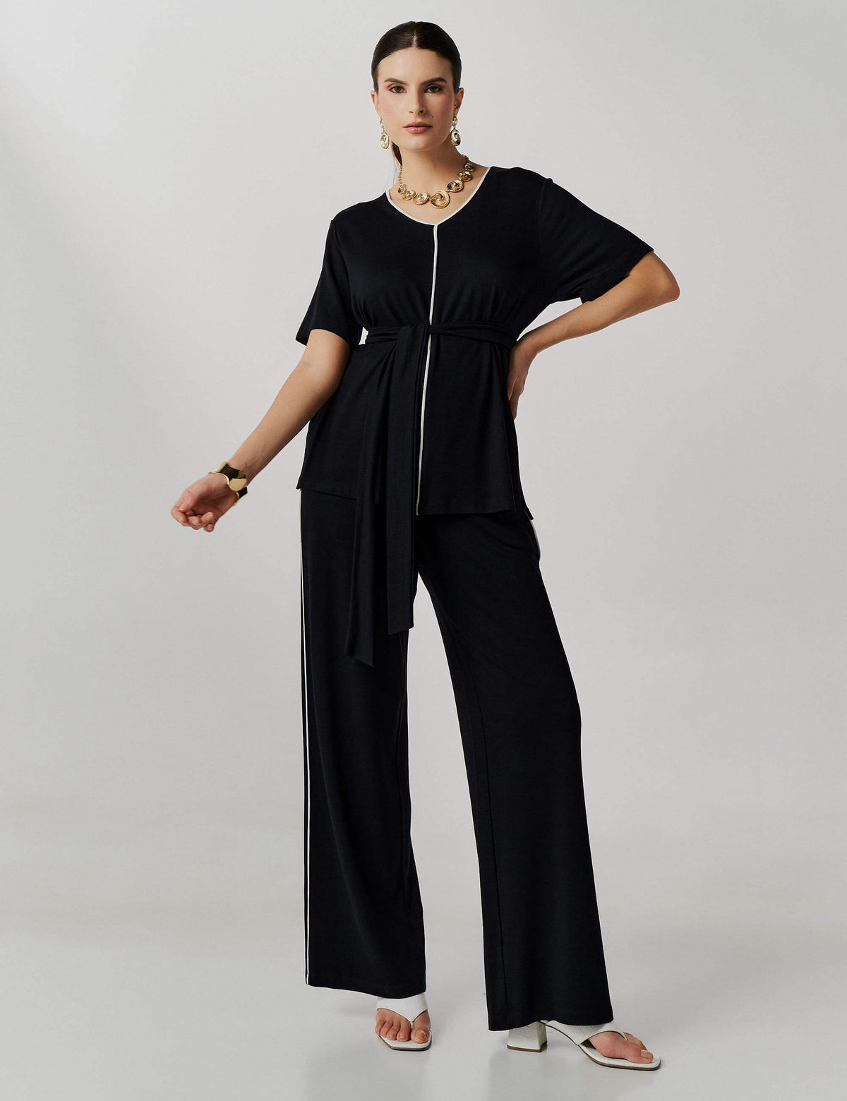 Conjunto Vicenza Viena Preto