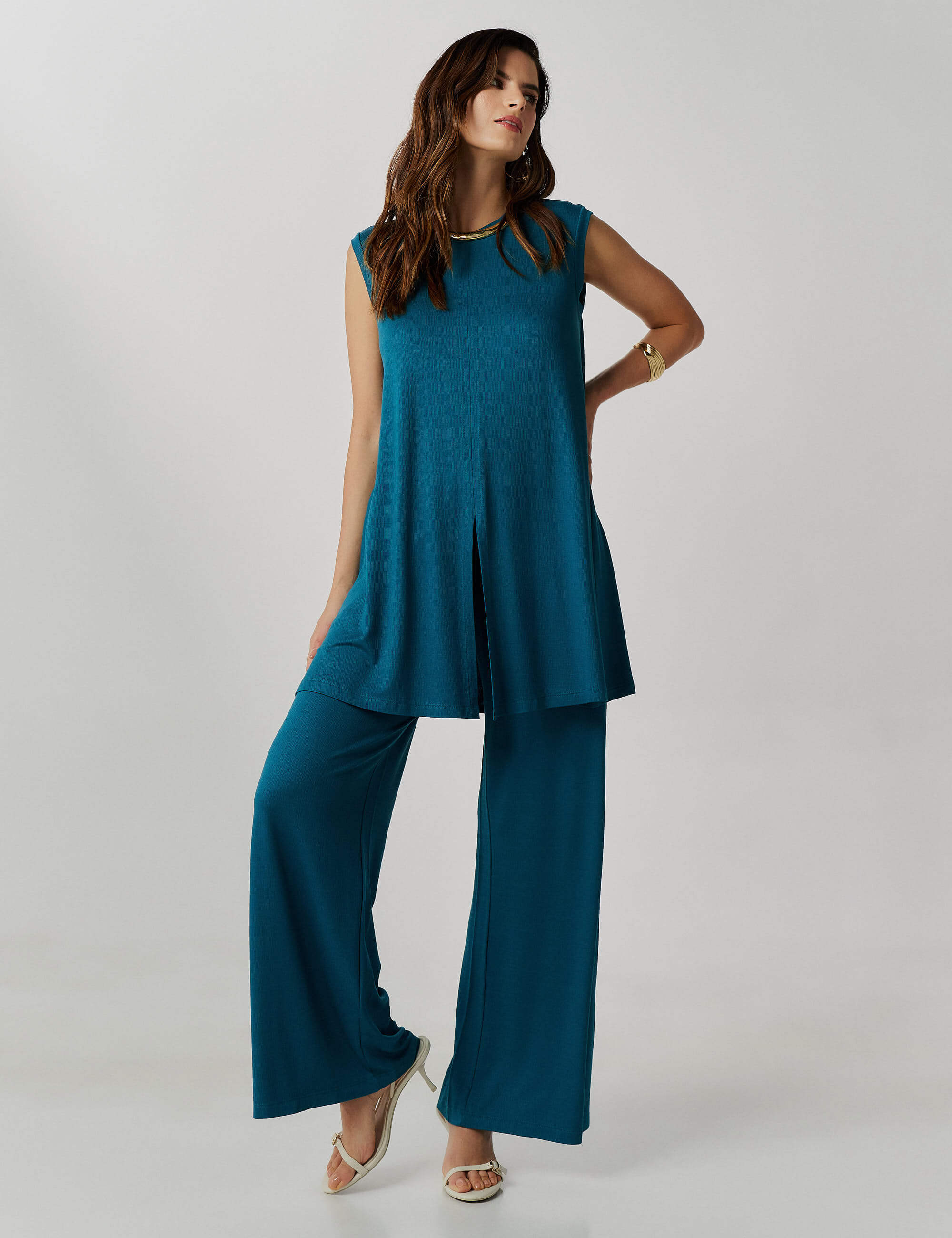 Conjunto Vicenza Vera Azul Gótico