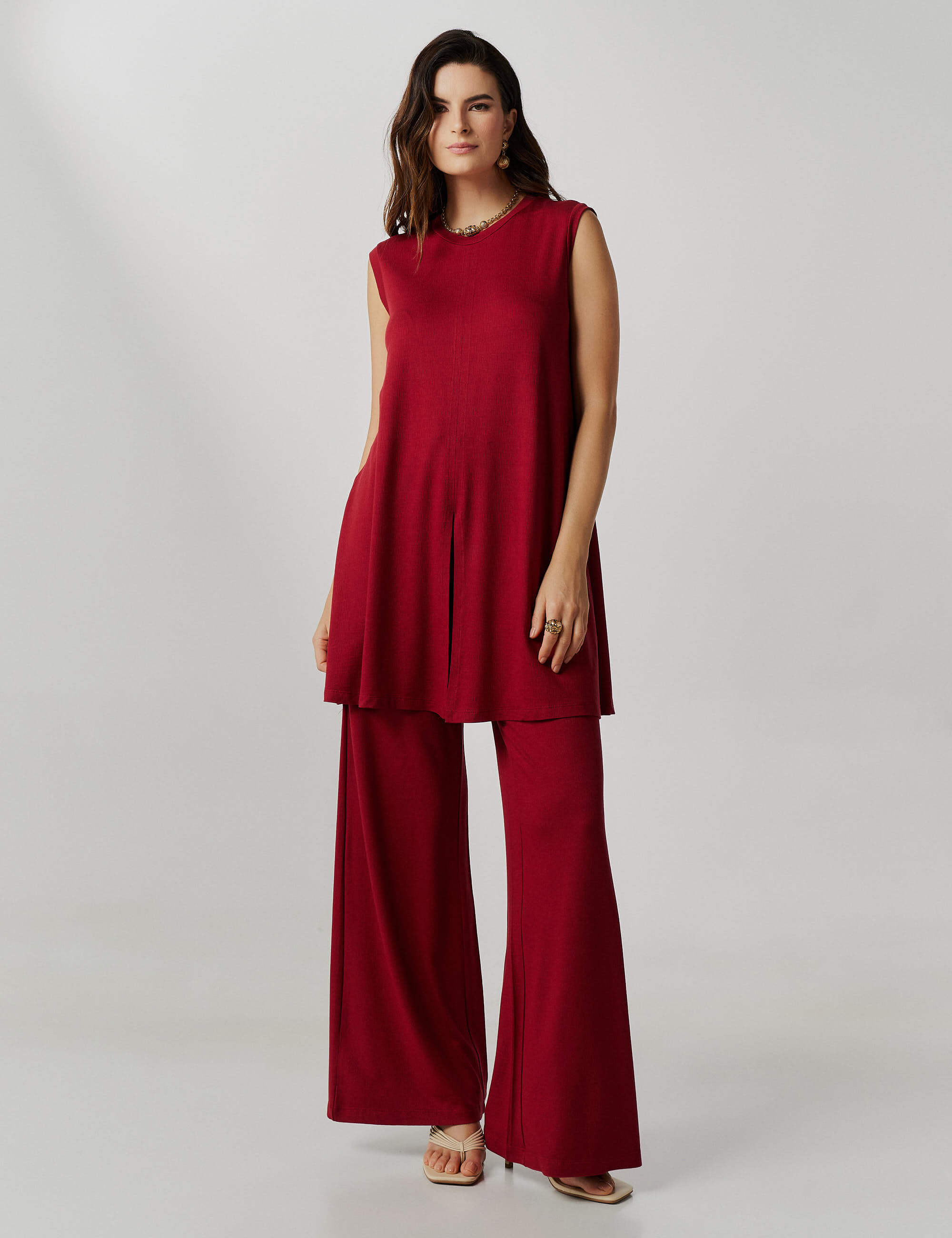 Conjunto Vicenza Vera Vermelho Hip Hop