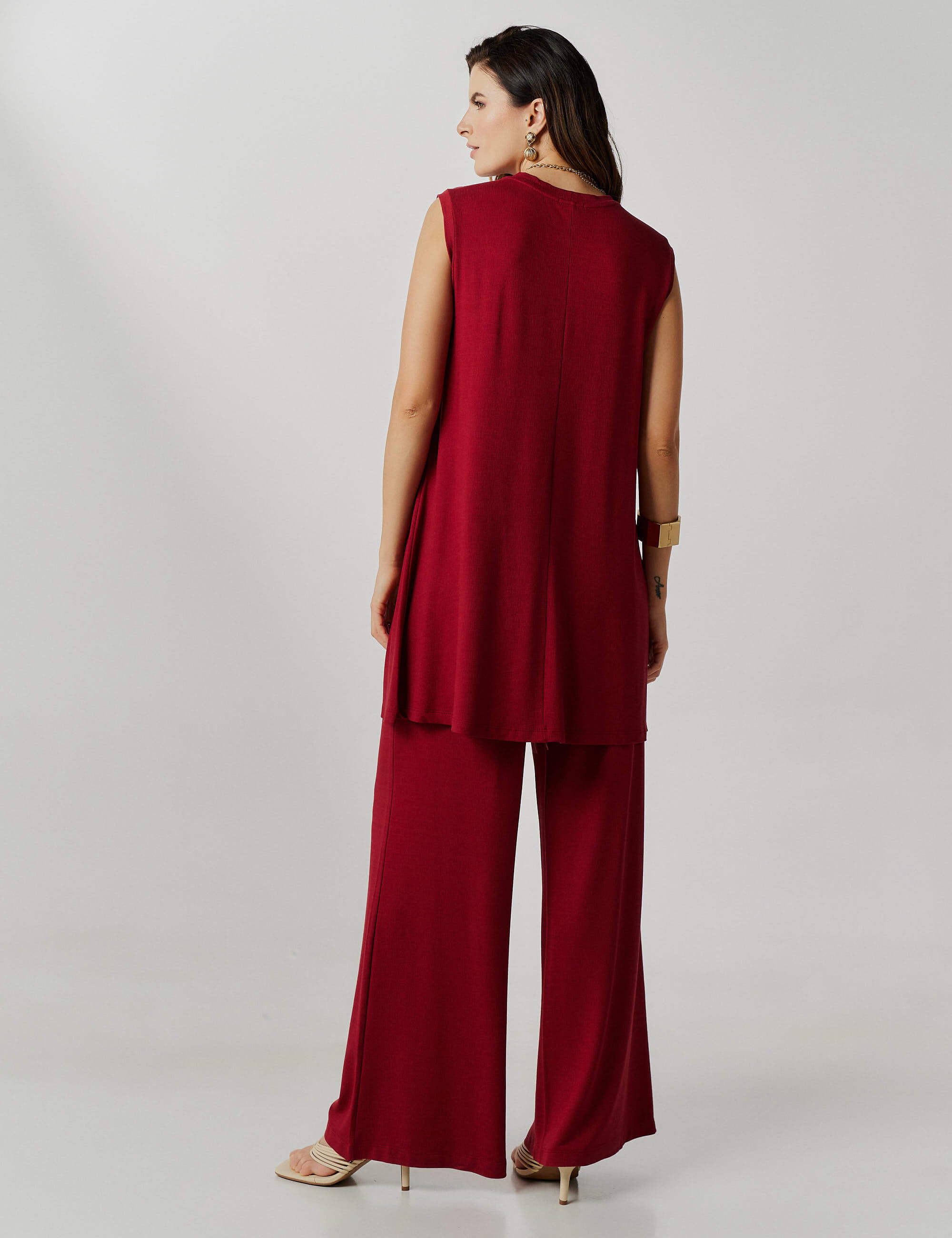 Conjunto Vicenza Vera Vermelho Hip Hop