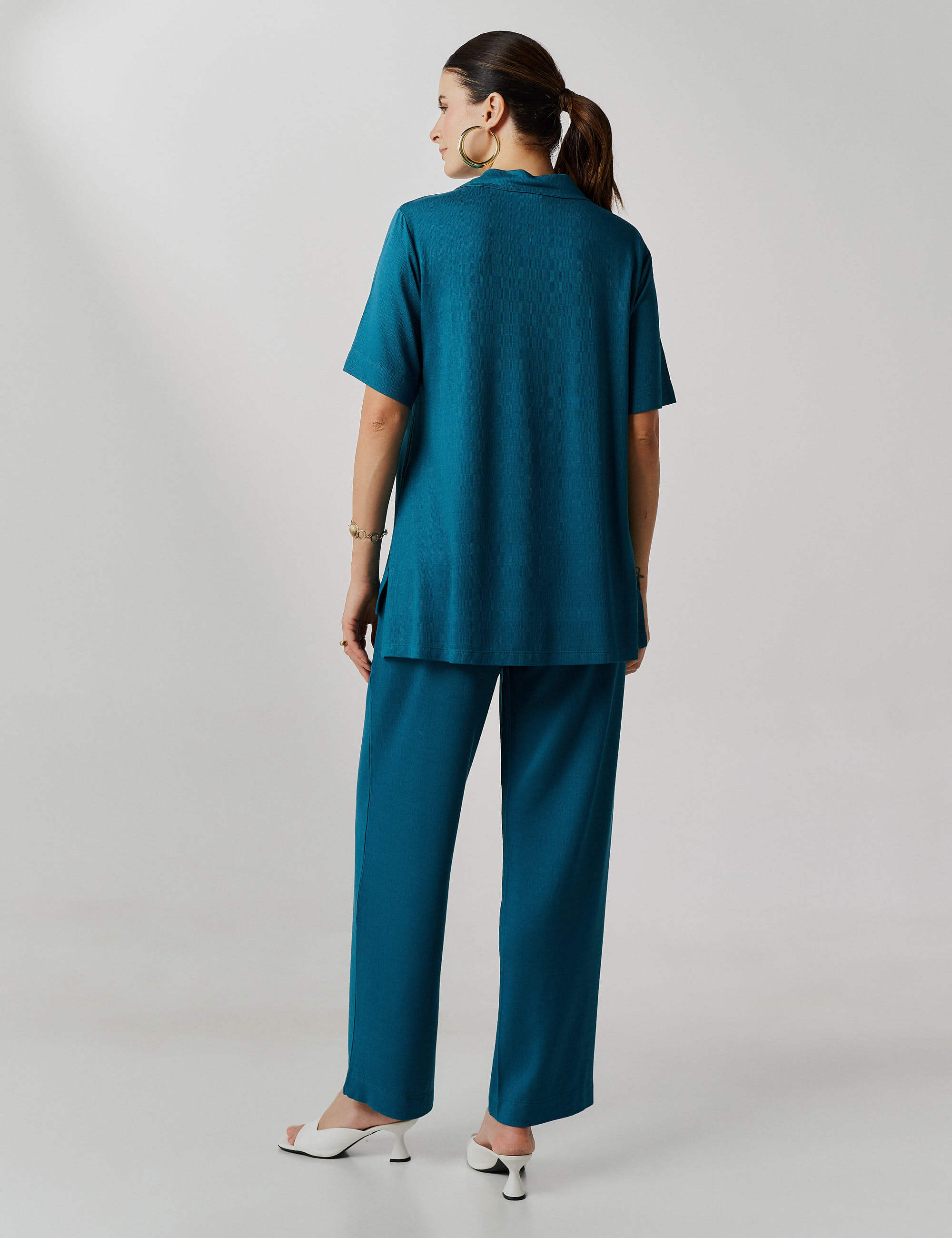 Conjunto Vicenza Virginia Azul Gótico