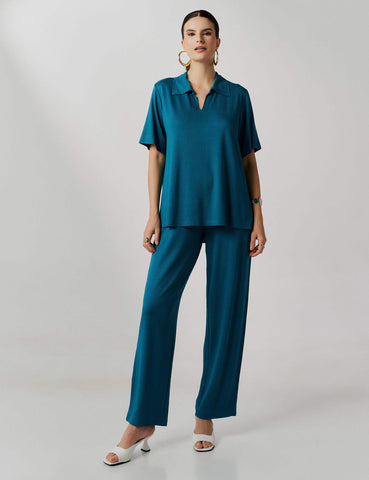 Conjunto Vicenza Virginia Azul Gótico