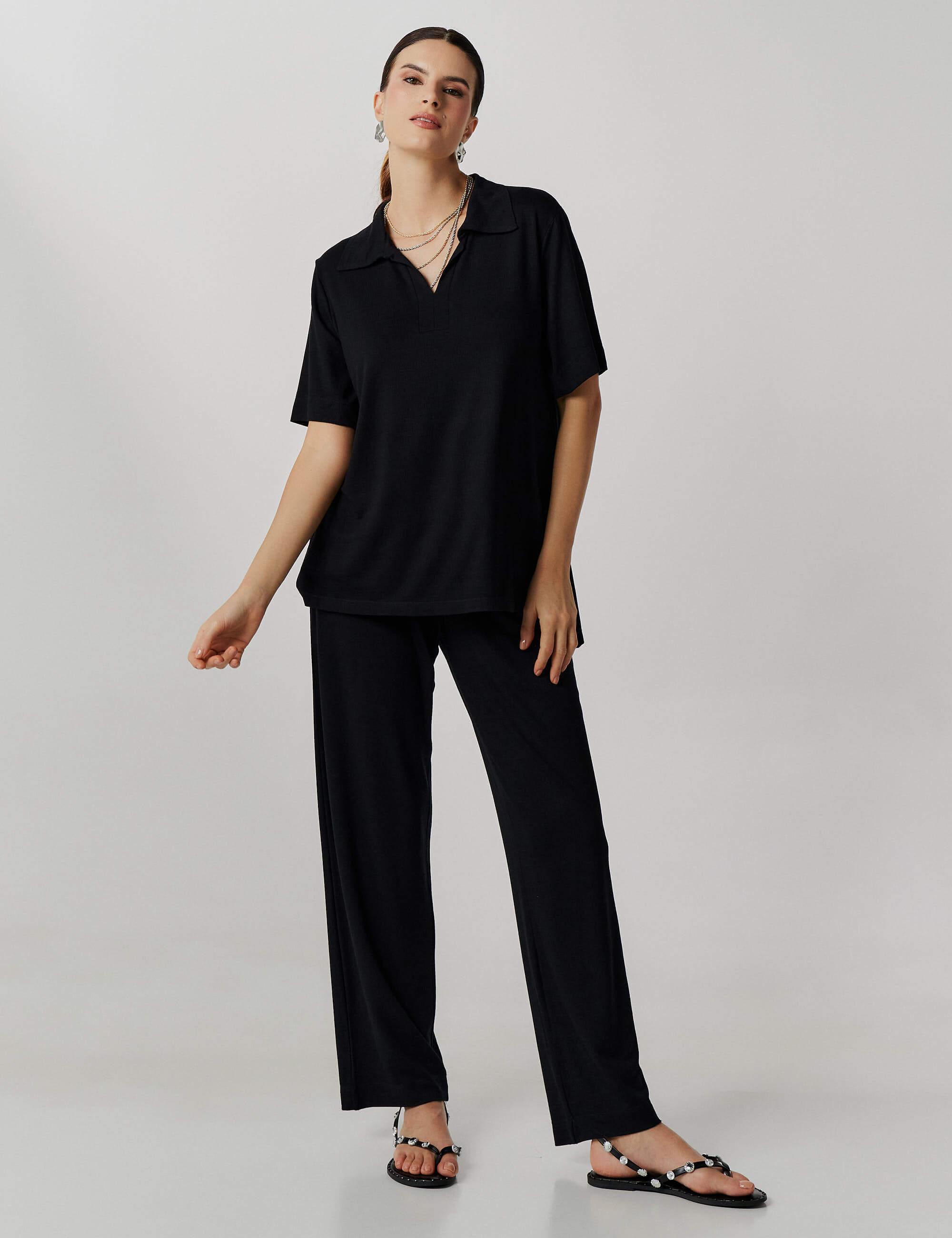 Conjunto Vicenza Virginia Preto