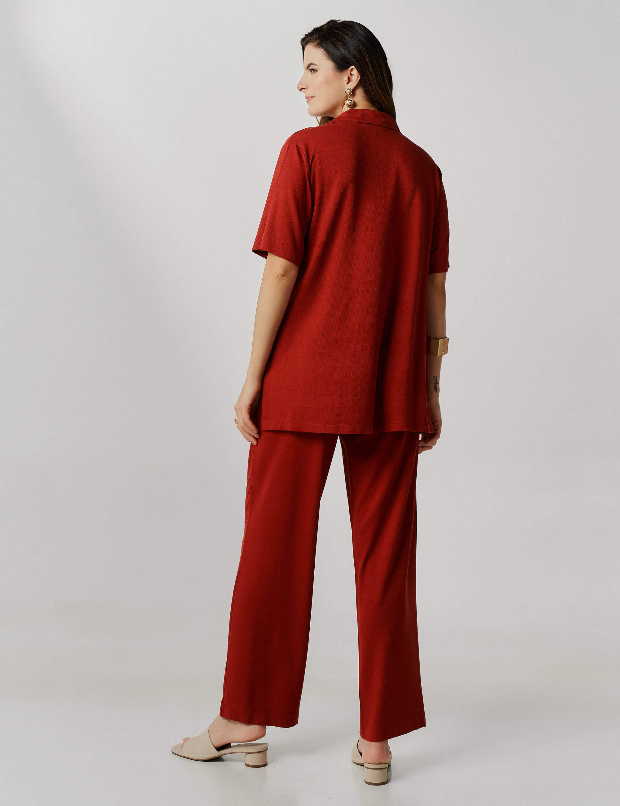 Conjunto Vicenza Virginia Marrom Galápagos