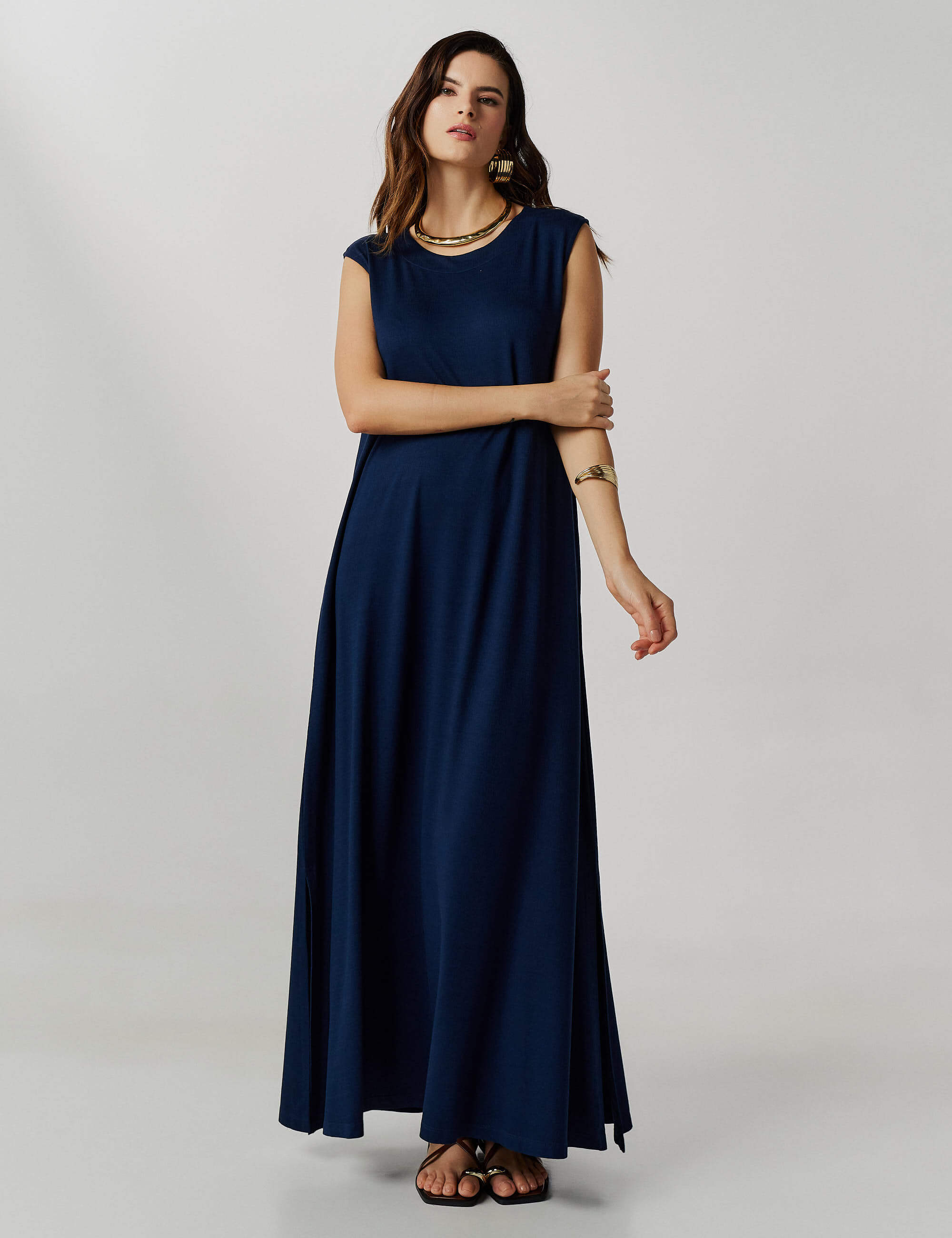 Vestido Vicenza Venus Azul Marinho